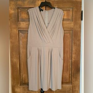 INC Woman faux-wrap dress with pockets || Size 1X